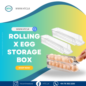 Rolling X Egg Storage Box