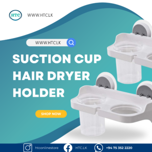 Suction Cup Hair Dryer Holder
