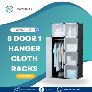 8 Door 1 Hanger Cloth Racks