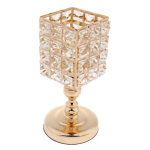Crystal Candle Holder – Elegant Decorative Centerpiece