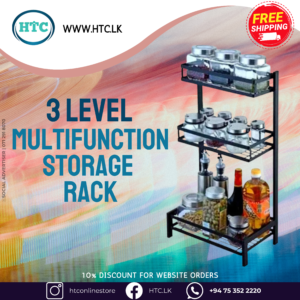 3 LEVEL MULTIFUNCTION STORAGE RACK