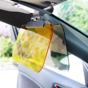 Universal Car Sun Visor Extender – Anti-Glare Driving Shield with Adjustable Clips