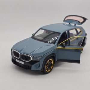 Scale Finished Model Car 1/24 Fit for BMW XM X5 SUV Scale Off-Road Cars Miniature Model Car with Sound and Light Diecast Vehicles